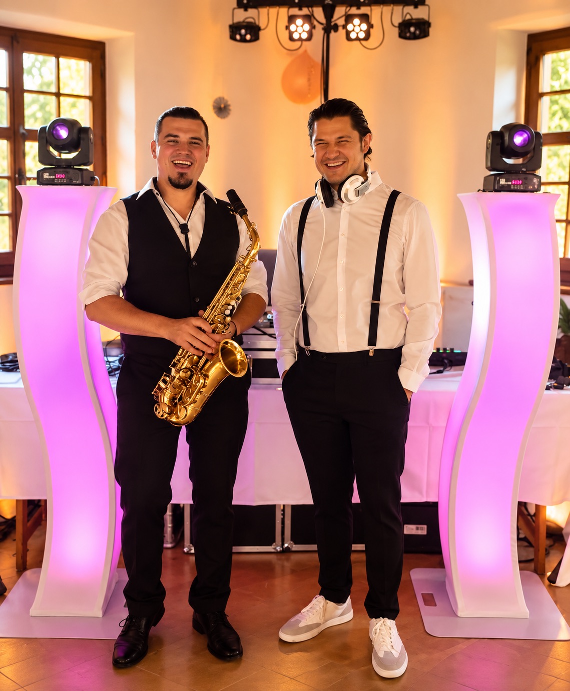 DJ und Live-Musik